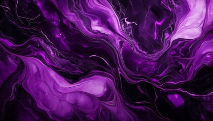 Fototapeta premium abstract marble texture in purple and black 4