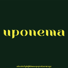 modern urban bold condensed font for poster and head line