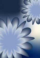 An intriguing abstract composition captures the essence of movement with its graphical waves. Fluid lines flow and interweave, creating a dance of form and color.