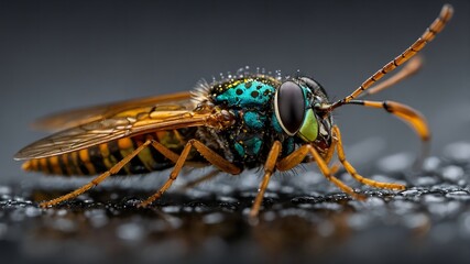 Gentle butterfly on a blooming flower