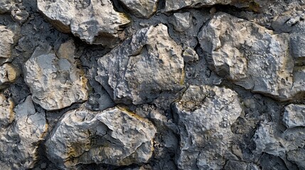 High resolution texture of rough stone surface in natural setting