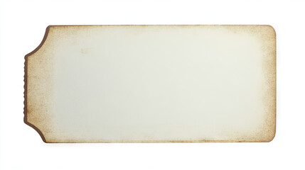 Blank vintage photo frame with aged edges, perfect for nostalgic or retro-themed projects, invitations, and design elements.
