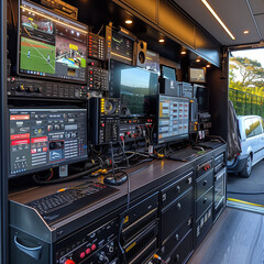 Sports Broadcasting Studio on Wheels: A Versatile Solution for Live Coverage