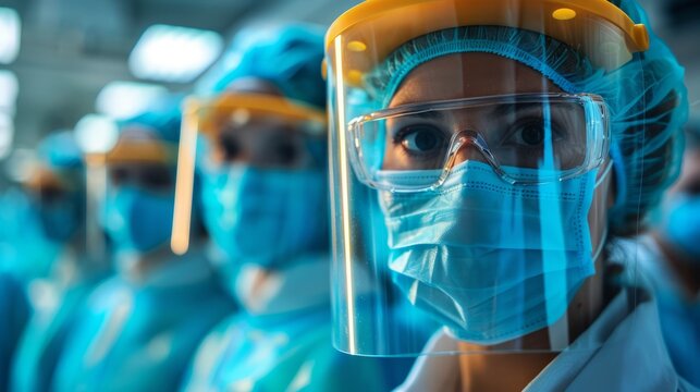 Young biologists conducting covid vaccine research in laboratory setting