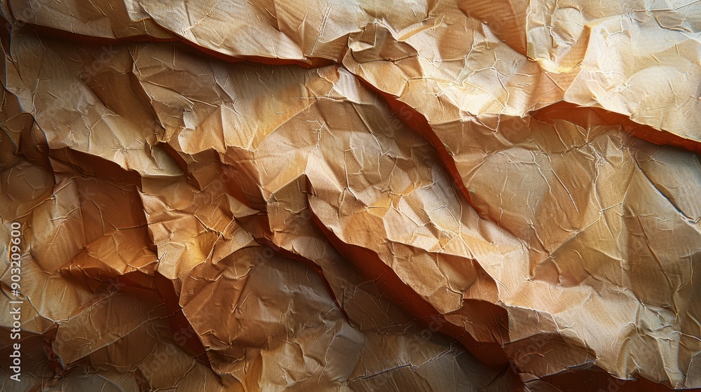 Poster textured patterns of crinkled paper ideal for background design