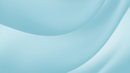 Obraz premium Blue smooth gradient background, wallpaper, elegant blue horizontal abstract.