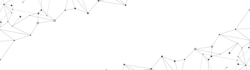 Abstract technology background. Plexus mesh backdrop. Vector