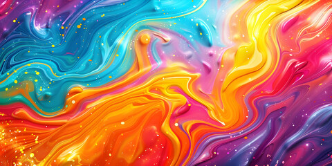 Obraz premium abstract colorful background, ai generated.