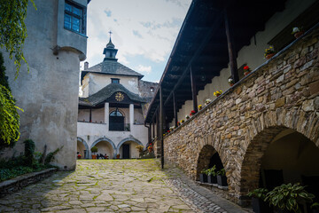 Castle courtyard, Niedzica nad Dunajcem.