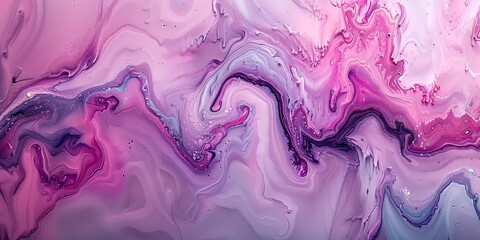 Marbled purple and pink patterns creating a fluid design with intricate and artistic details.