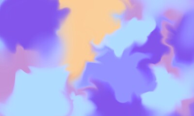 Abstract painted background with blurred paint effect.