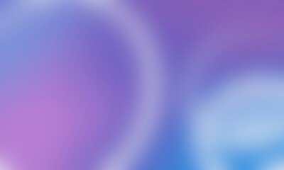 Abstract background with gradient and blurry crushes. Gradient of purple and blue colors.