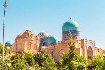 The ensemble of mausoleums Shahi-Zinda. Samarkand, Uzbekistan.