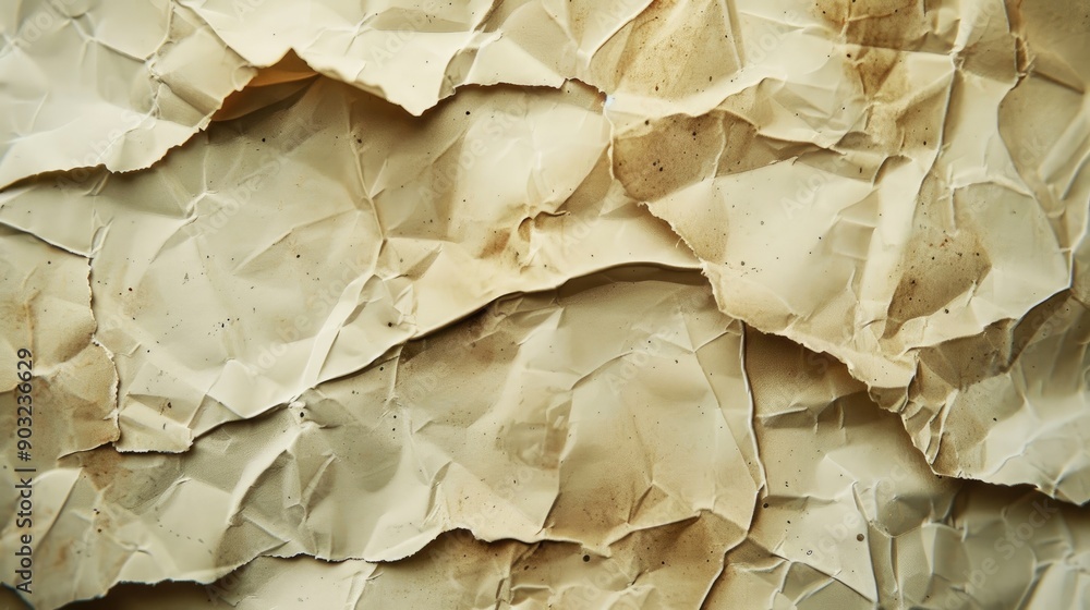 Canvas Prints aged wrinkled paper texture torn paper backdrop