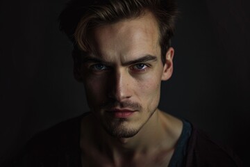 Obraz premium Handsome man portrait