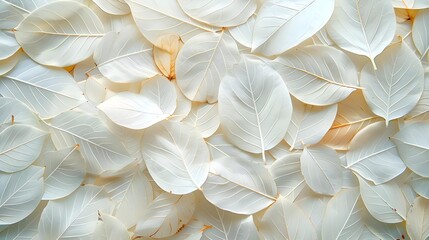 Close-up texture of leaves in abstract background
