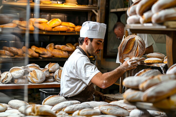 Experience a passionate artisan baker creating delicious bread i