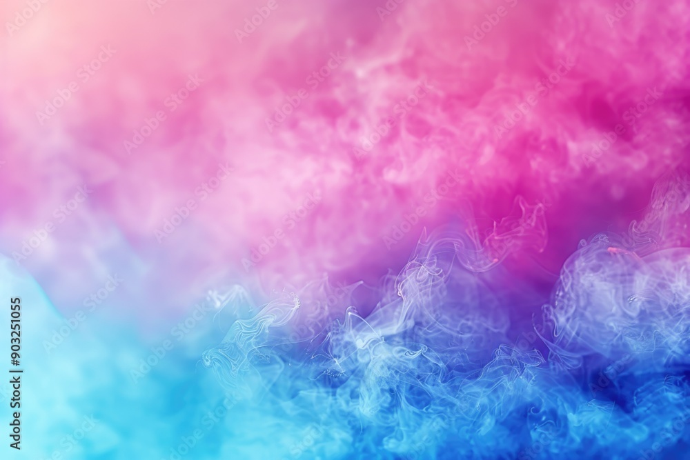 Aufkleber soft and vibrant gradient backgrounds with blurred color waves.