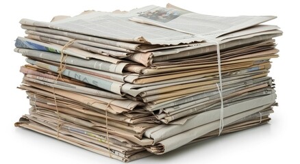 Stack of Newspapers