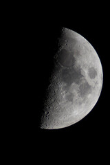 Luna creciente.