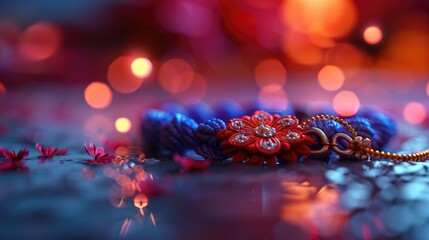 Joyful bonding: happy raksha bandhan, celebrating cherished bond between siblings, marked by traditional tying of rakhi, heartfelt promises, enduring love that strengthens family ties.