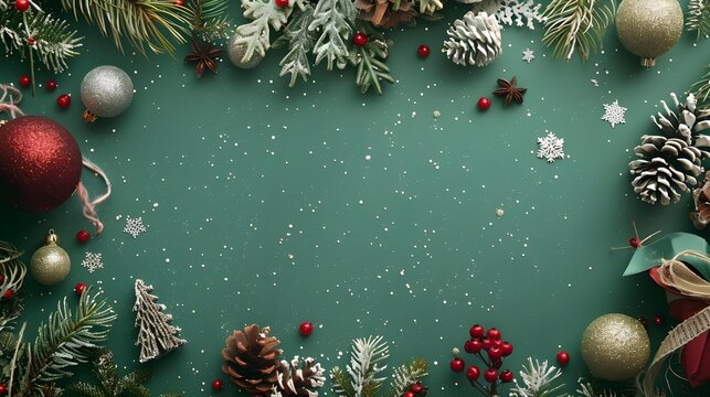 Winter themed home decor with various holiday elements