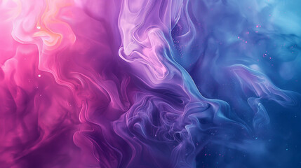 Obraz premium Painted Summer Dream - Vibrant Abstract Color Flow Background for Design Projects