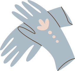 Retro Gloves Accessory