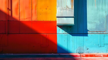 Exploration of color through abstract photography