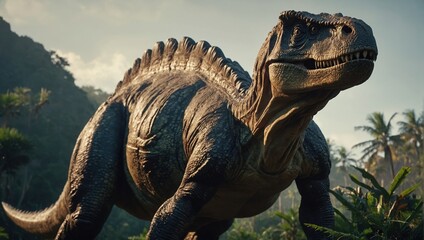 Fototapeta premium Unearthing the ancient past to explore the fascinating world of dinosaurs