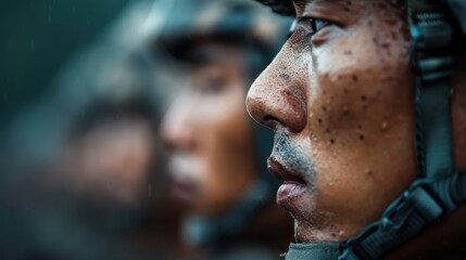 An image of a person walking through a misty, dense forest trail, shrouded in fog and mystery, providing a sense of adventure and the untouched beauty of nature.