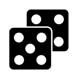 Dice icon template
