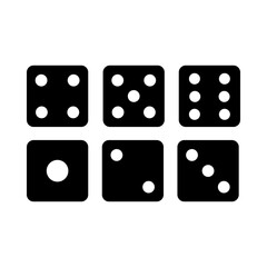 Dice icon template