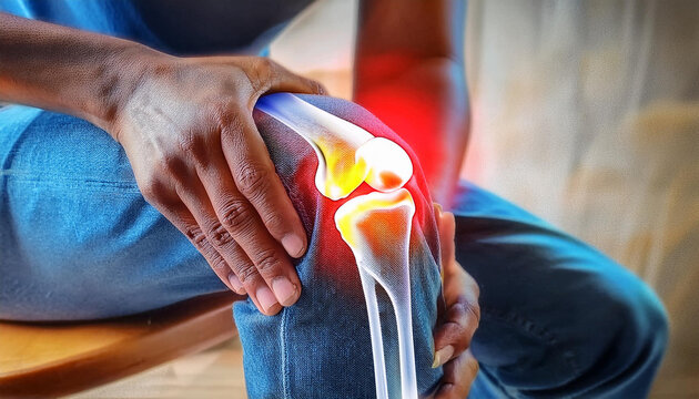 knee pain illustration