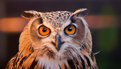 Fototapeta premium Portrait of an owl