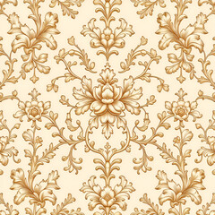 seamless pattern with flowers
