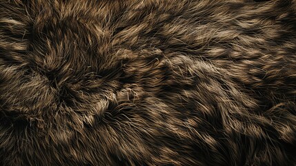 Naklejka premium Wild boar fur texture. Animal skin, fur, and coat as background