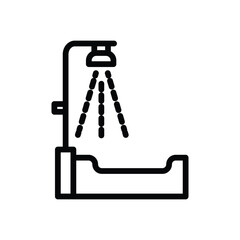 Shower icon design