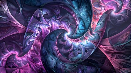 Fractal art background
