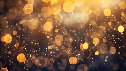 Vintage gold bokeh light abstract transition