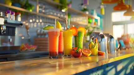 a commercial kitchen interior in a restaurant with stainless steel appliances and food processing station, Hot and Cold foods, Pastry and Preparation Station, Sauce and baking  preparation unit 