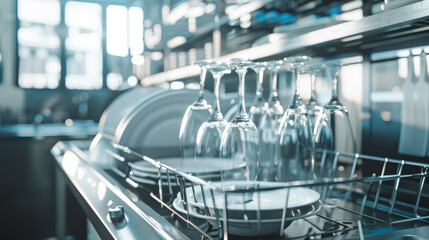 commercial kitchen interior featuring stainless steel appliances, professional food processing sections, chicken and meat preparation, and areas dedicated to cooking, preparation, quality check,  