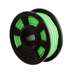 PNG 3D Filament icon isolated on a white background