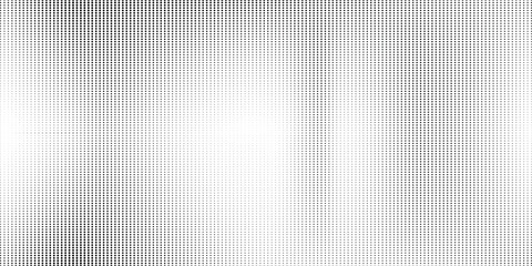 Abstract halftone wave dotted background. Futuristic twisted grunge pattern, dot, circles. Vector modern optical pop art texture for posters, business cards, cover,ilustration