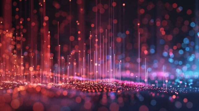 3D scatter plot representing customer acquisition cost versus lifetime value.