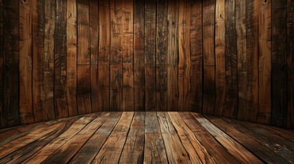 Abstract brown wood texture and background design for creative interior copy space concept