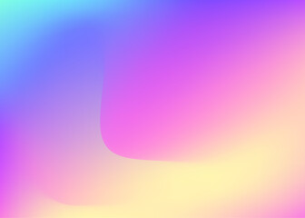 Abstract Texture. Holographic Gradient. Shiny Spectrum Invitation. Blue Retro Background. Iridescent Gradient. Minimal Card. Vintage Paper. Blur Surface. Pink Abstract Texture