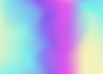 Iridescent Texture. Bright Paper. Hologram Gradient. Purple Metal Background. Pearlescent Gradient. Trendy Flyer. Retro Surface. Blur Minimalist Backdrop. Blue Iridescent Texture