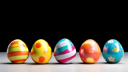 Fototapeta premium colorful eggs