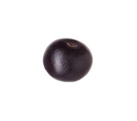 Fresh ripe acai berry isolated on white
